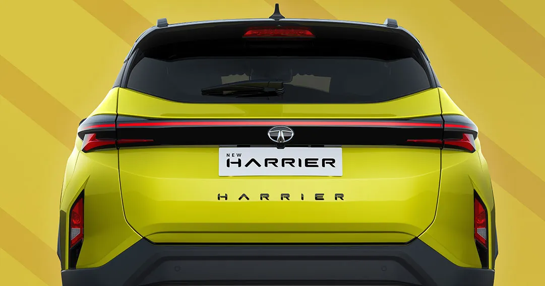 Tata Harrier Rear View